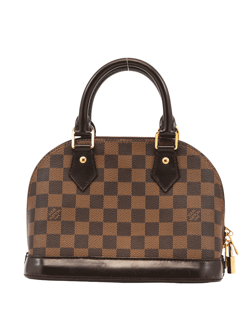 87 LV ALMA BB BROWN DAMIER CANVAS GHW AR4106 1269