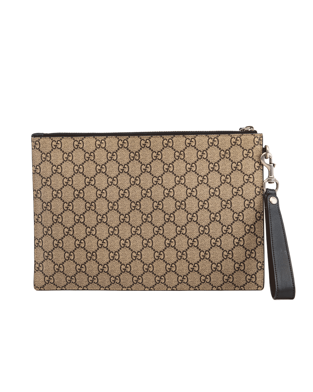 9 GUCCI BESTAIRY CLUTCH WITH KINGSNAKE BROWN GG MONOGRAM CANVAS SHW 473904 2149 0192