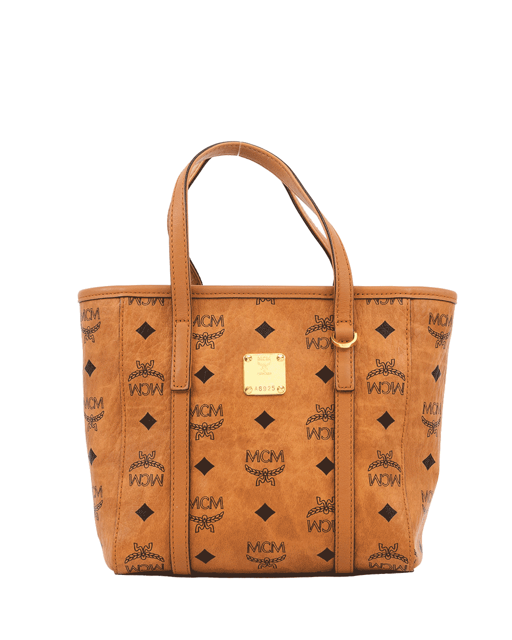 9 MCM TONI SHOPPER BROWN CANVAS GHW MWPAATN04CO001 11282004 0983