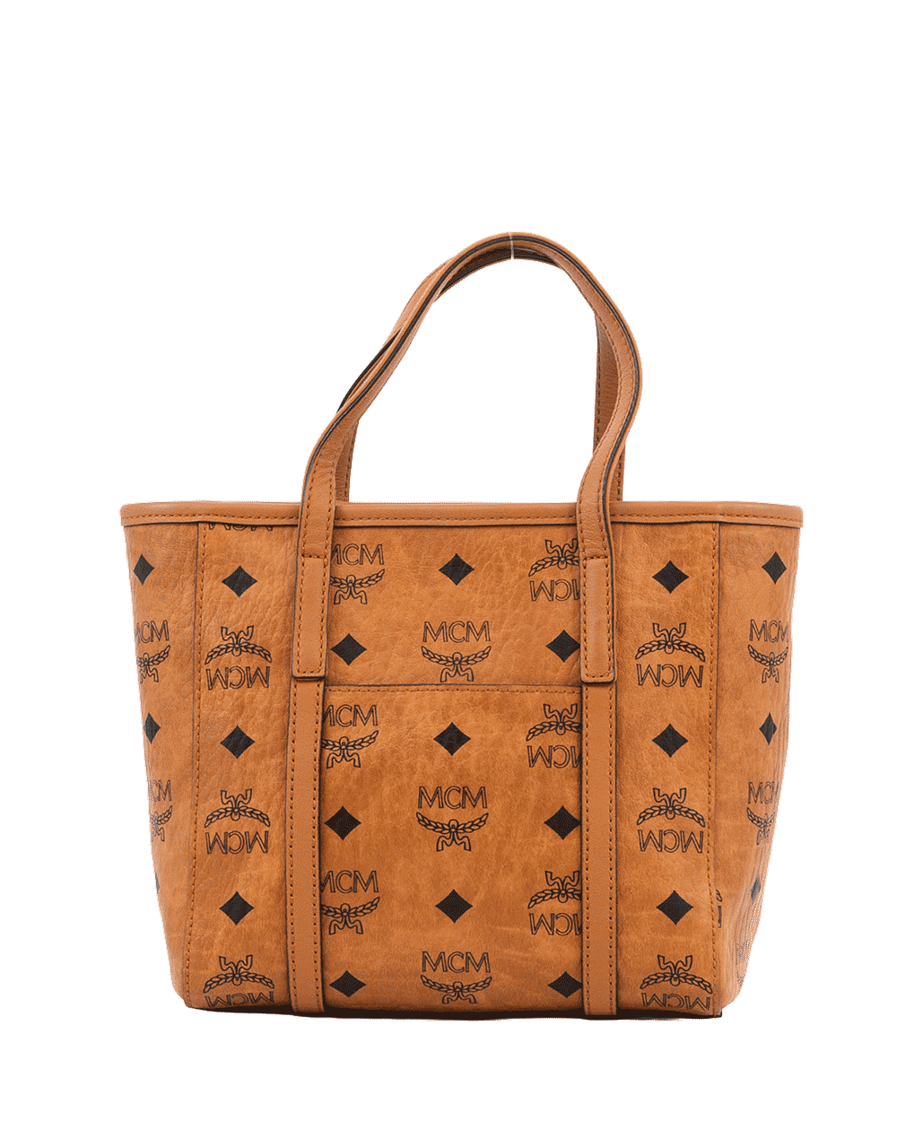 9 MCM TONI SHOPPER BROWN CANVAS GHW MWPAATN04CO001 11282004 0987
