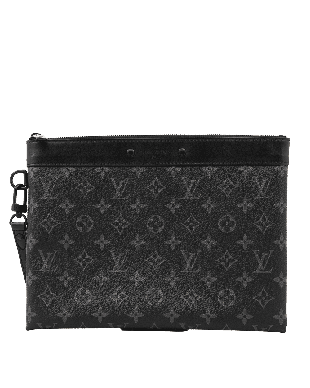 91 LV POCHETTE TO GO ECLIPSE MONOGRAM CANVAS BHW MICROCHIP 1531
