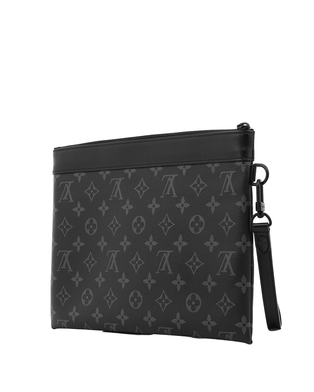 91 LV POCHETTE TO GO ECLIPSE MONOGRAM CANVAS BHW MICROCHIP 1533