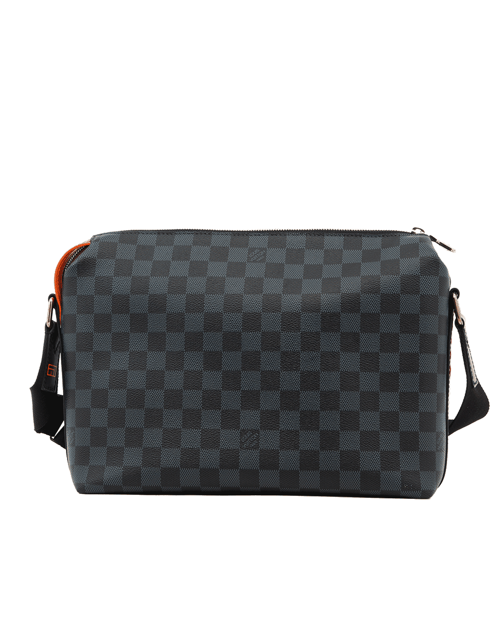 96LV DISCOVERY MESSENGER PM GRAPHITE DAMIER CANVAS GHW MICROCHIP 1561