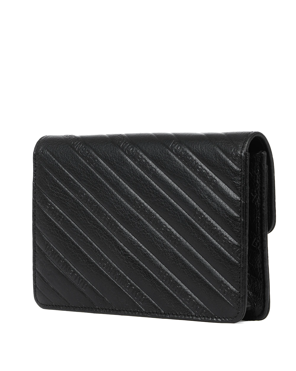 BALENCIAGA Bb CHAIN BAG BLACK CALF GHW 0216