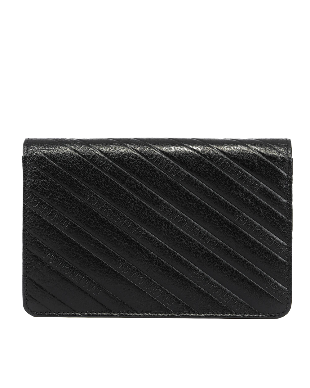 BALENCIAGA Bb CHAIN BAG BLACK CALF GHW 0217