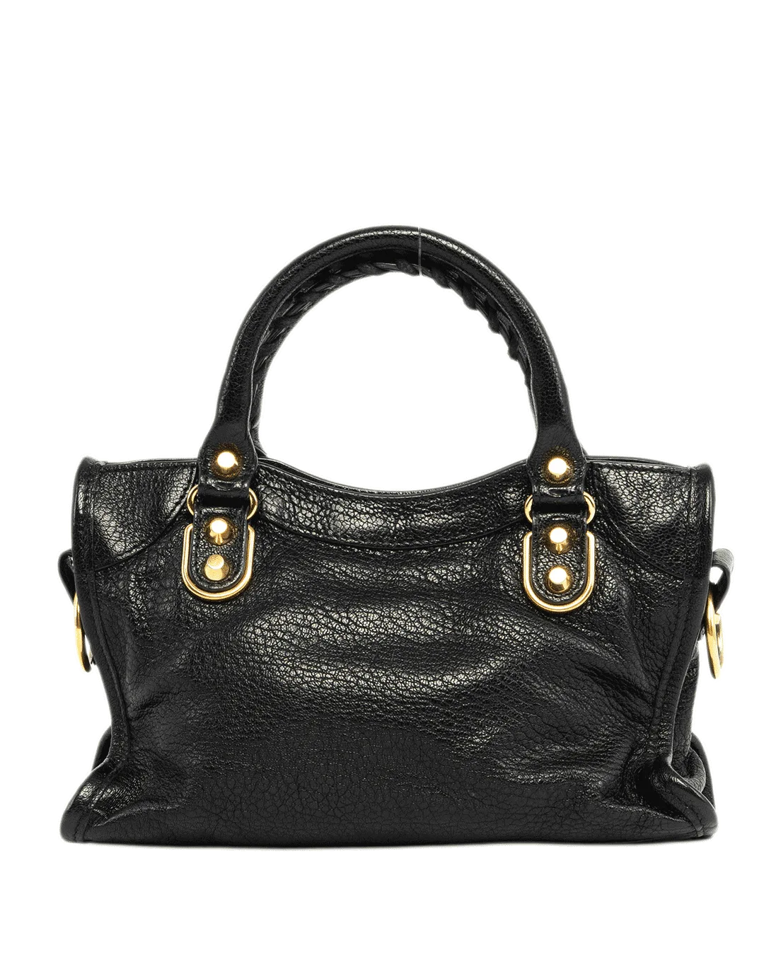 BALENCIAGA CITY EDGE MINI BLACK CALF GHW 390160 1000 A 528147 0006