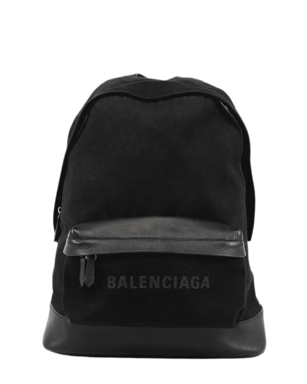 BALENCIAGA EXPLORER BACKPACK BLACK CANVAS AND CALF SHW 43439