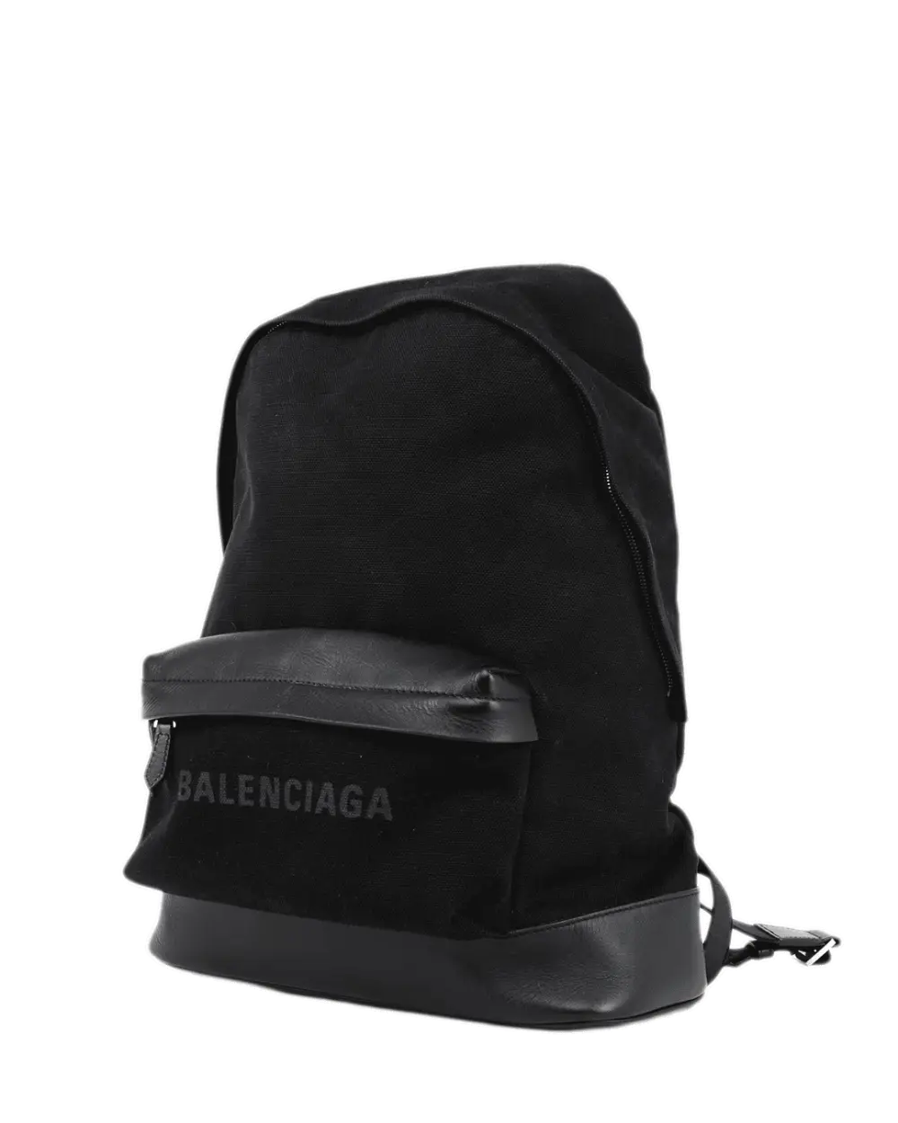 BALENCIAGA EXPLORER BACKPACK BLACK CANVAS AND CALF SHW 43441