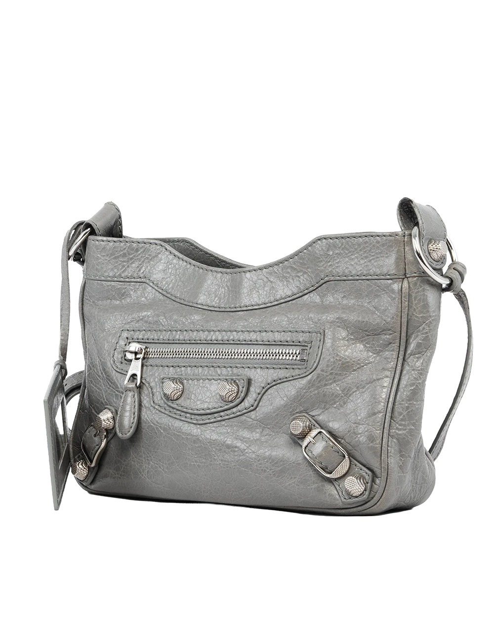 BALENCIAGA HIP GRAY CALF SHW 237203 1230 H 002123 0737