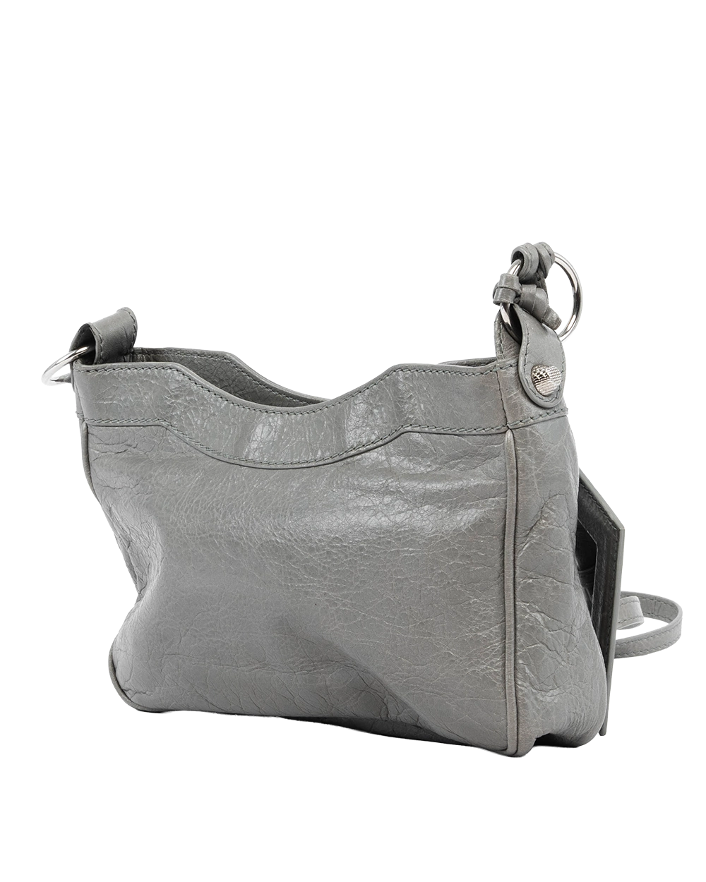 BALENCIAGA HIP GRAY CALF SHW 237203 1230 H 002123 0738