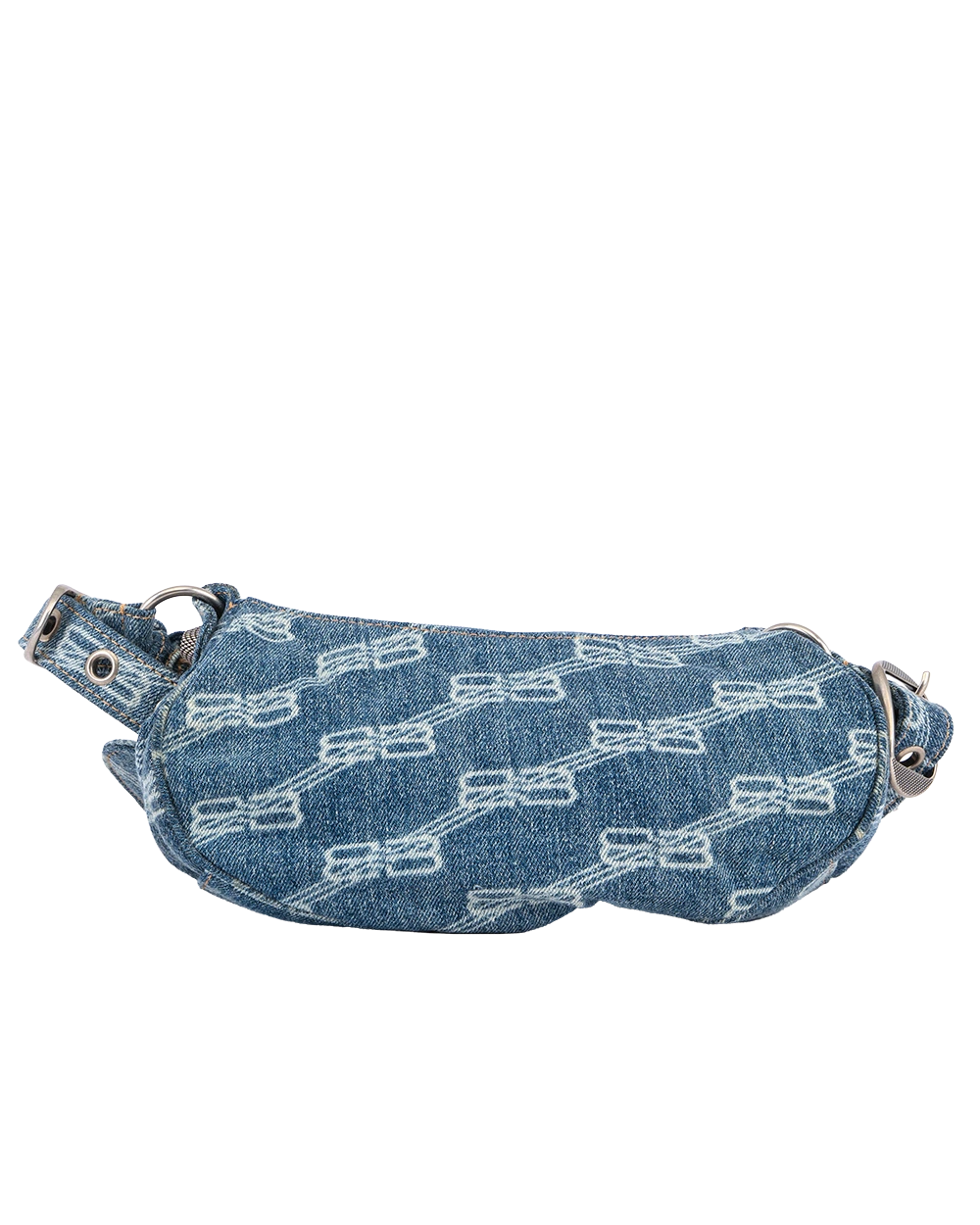 BALENCIAGA LE CAGOLE XS BLUE JEAN JEAN SHW 1598