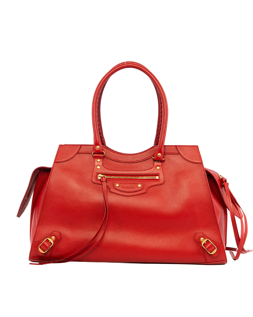 BALENCIAGA NEO CLASSIC LARGE RED CALF GHW 638531 6221 T 528147 0543