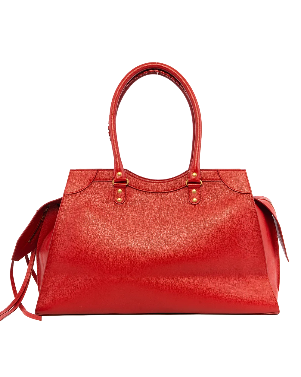 BALENCIAGA NEO CLASSIC LARGE RED CALF GHW 638531 6221 T 528147 0547