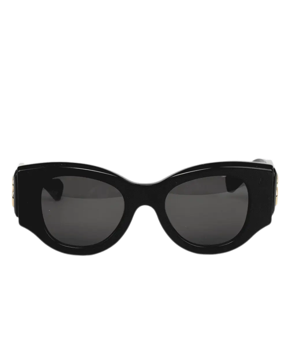 BALENCIAGA OVERSIZED SUNGLASSES BLACK GHW B0ZE313710 0543