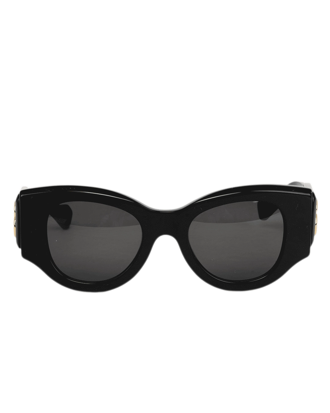 BALENCIAGA OVERSIZED SUNGLASSES BLACK GHW B0ZE313710 0543