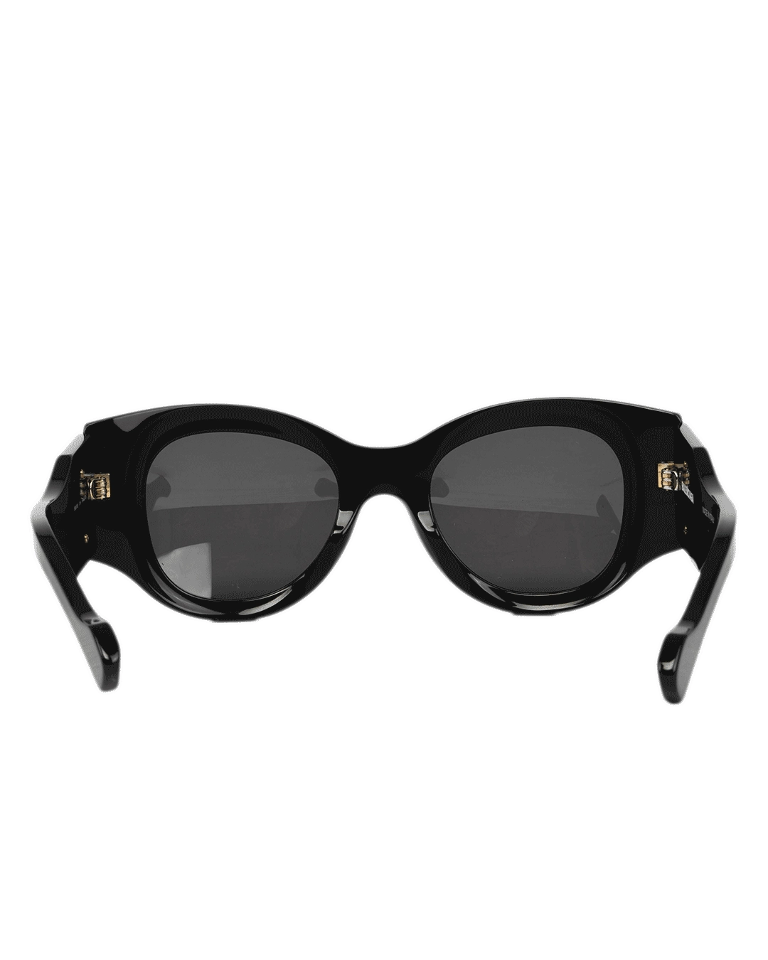 BALENCIAGA OVERSIZED SUNGLASSES BLACK GHW B0ZE313710 0546