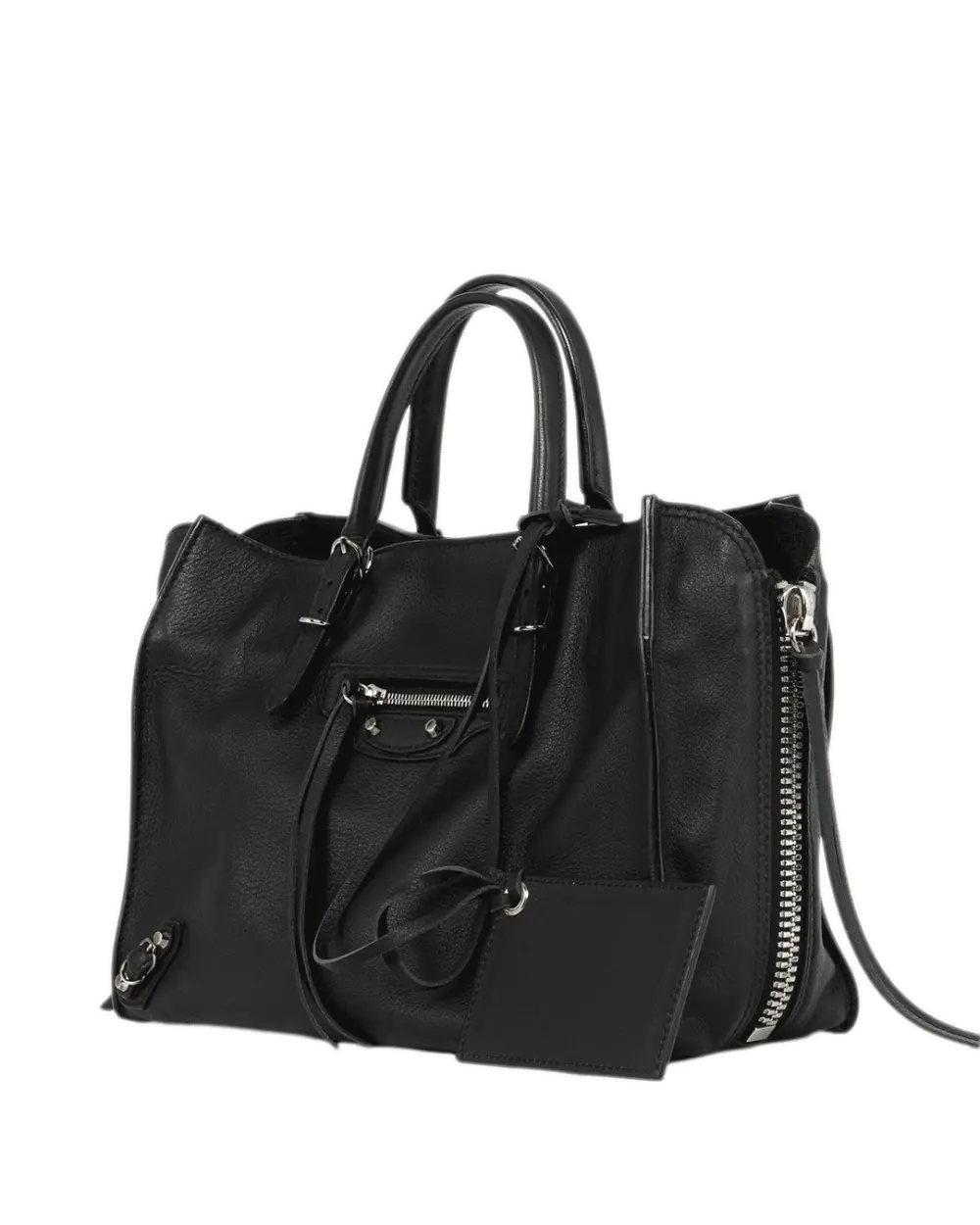 BALENCIAGA PAPIER A6 BAG BLACK CALF SHW 2160