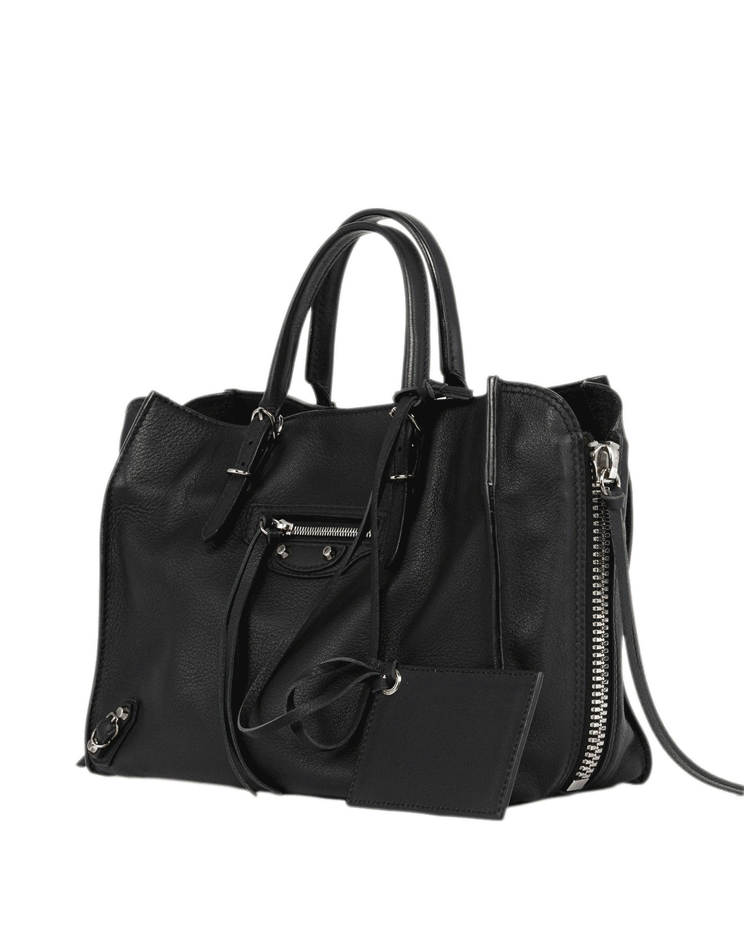 BALENCIAGA PAPIER A6 BAG BLACK CALF SHW 2160