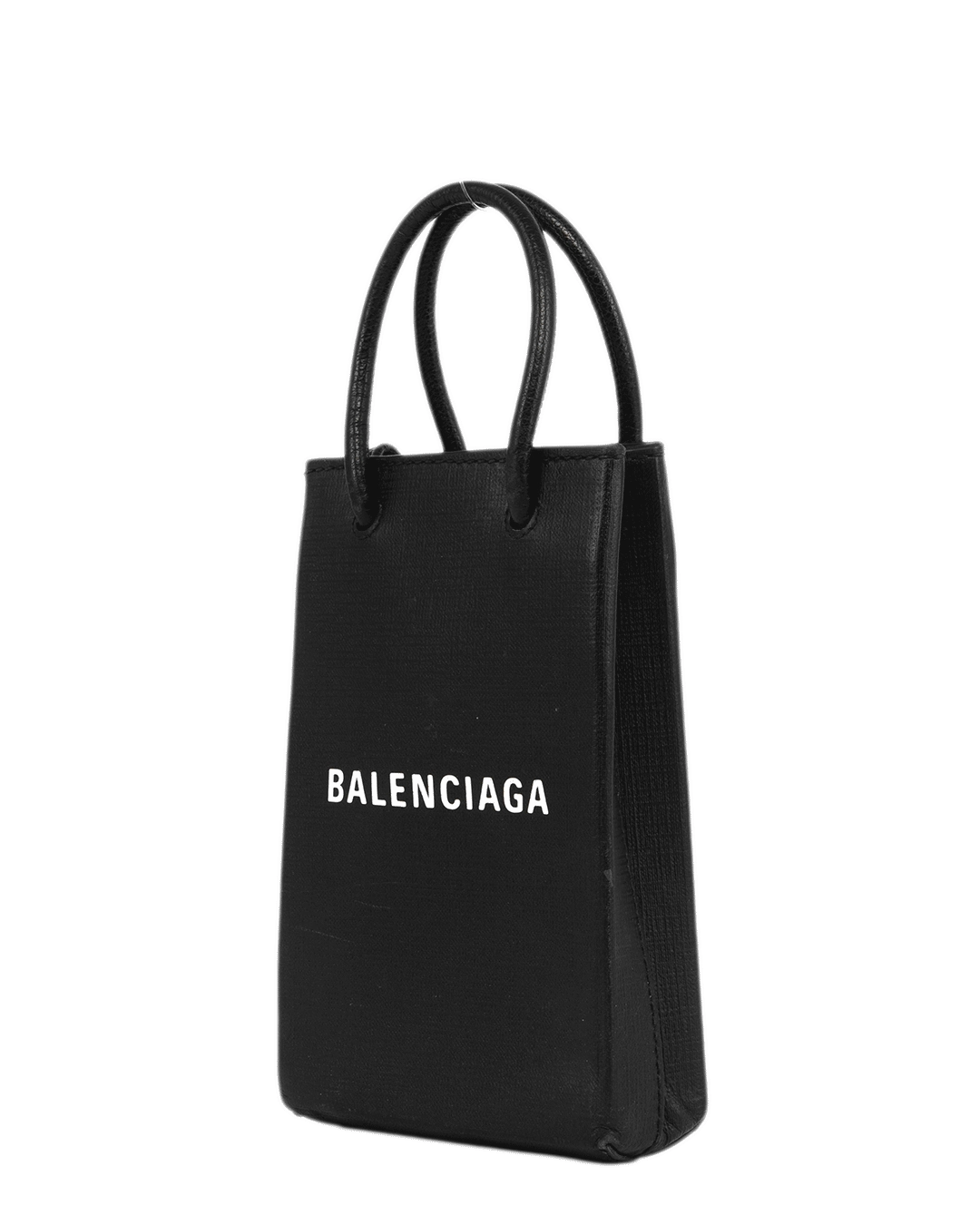 BALENCIAGA SHOPPING TOTE MINI BLACK CALF SHW 593826 1000 V 568008 1932