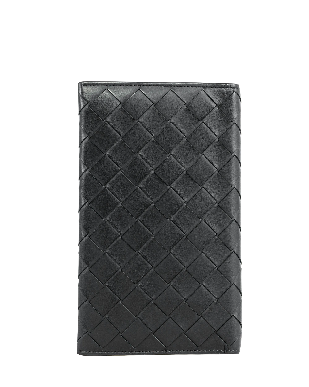BOTTEGA BIFOLD WALLET MEDIUM BLACK ORANGE CALF SHW S0231095V 1532