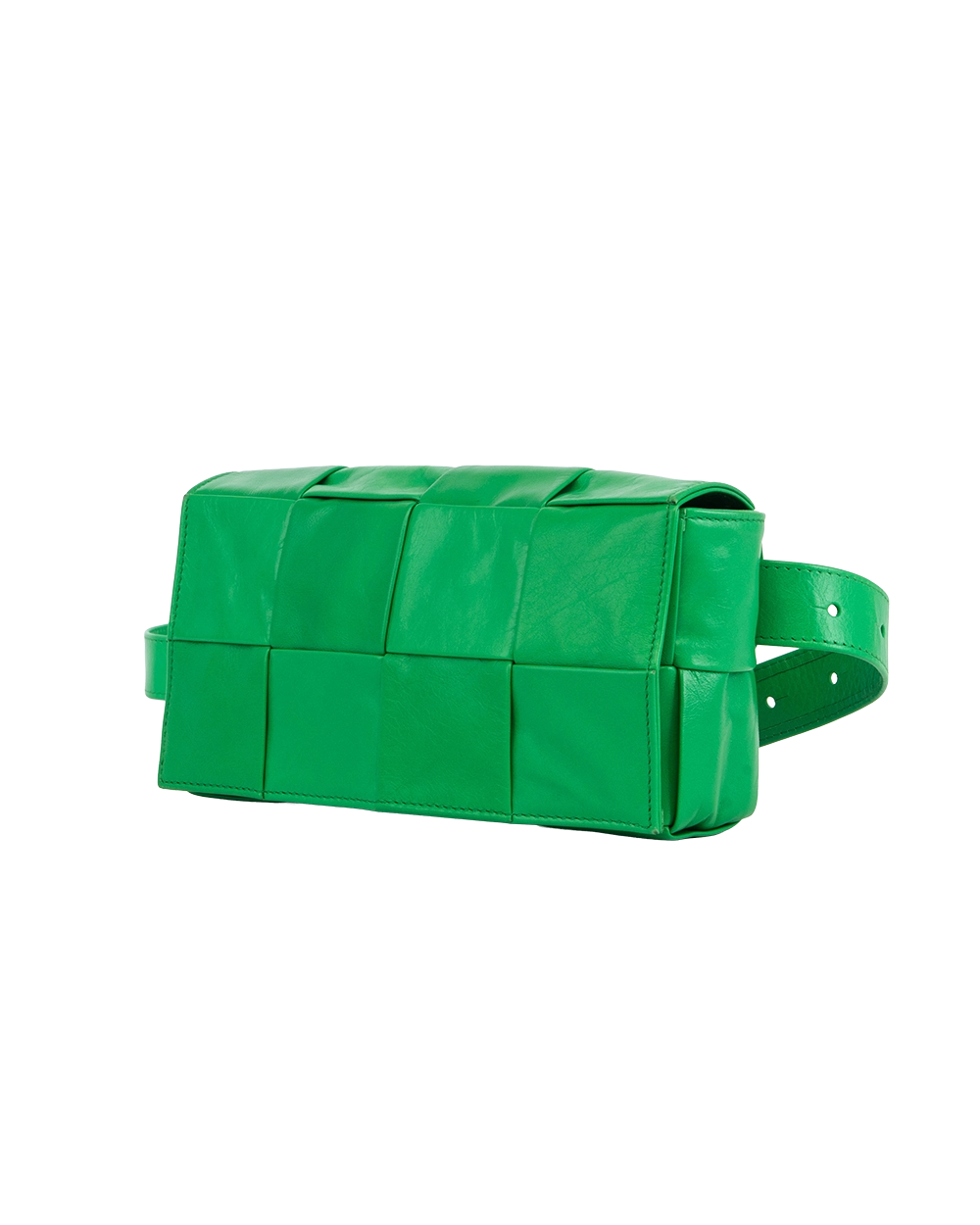 BOTTEGA CASSETTE BELT GREEN CALF SHW P02334537D 0365