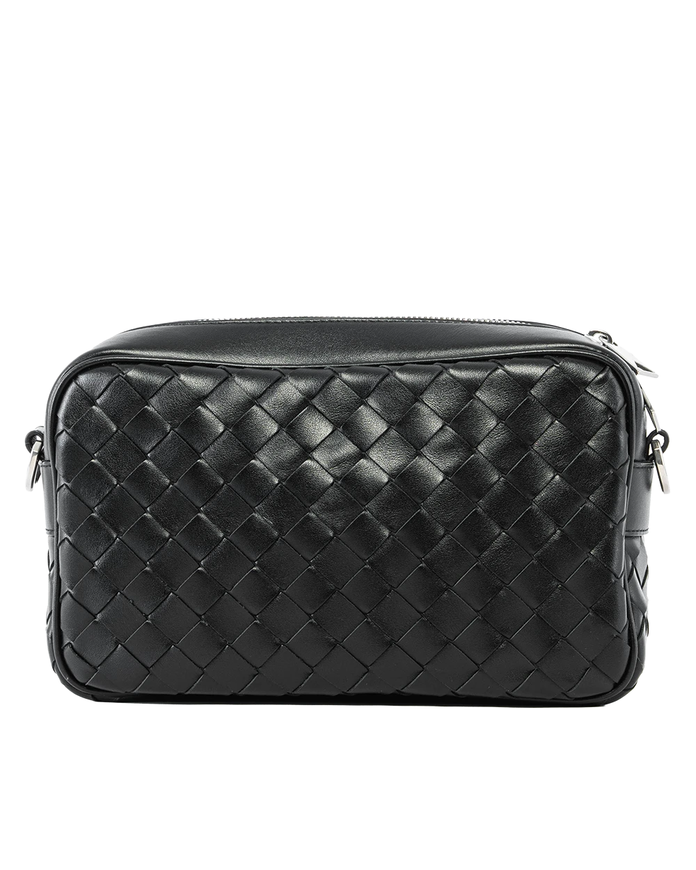 BOTTEGA INTRECCIATO CAMERA BAG BLACK CALF SHW R00803093M 2158