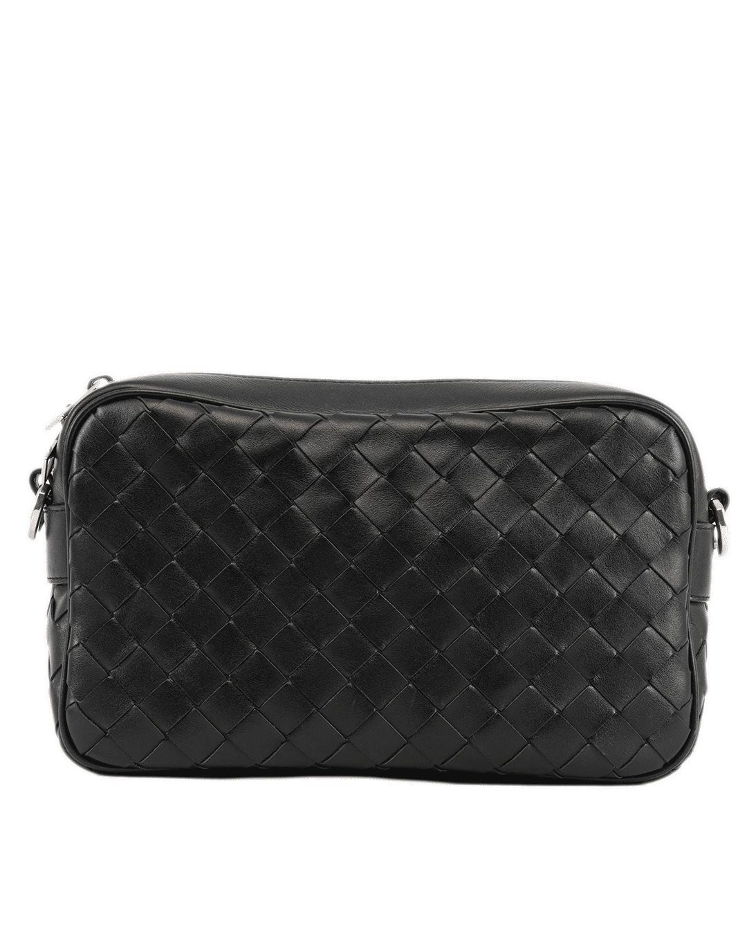 BOTTEGA INTRECCIATO CAMERA BAG SMALL BLACK CALF SHW R00665126A4580