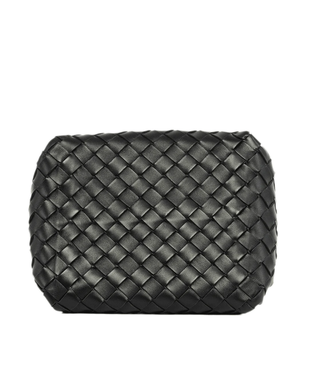 BOTTEGA PARACHUTE SMALL BLACK CALF GHW 0182