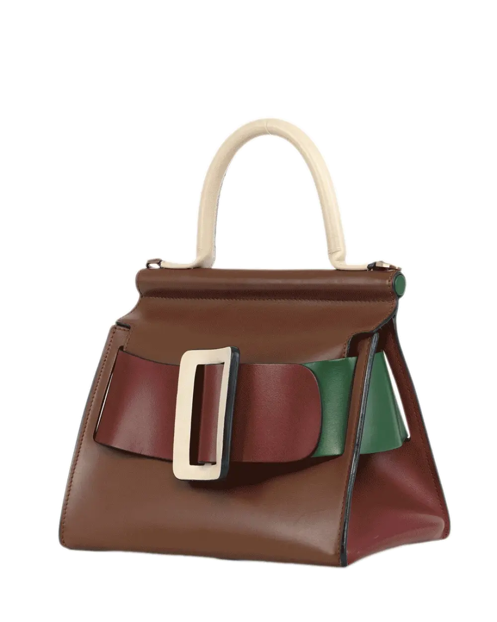 BOYY KARL 24 BROWN RED GREEN CALF GHW 1980