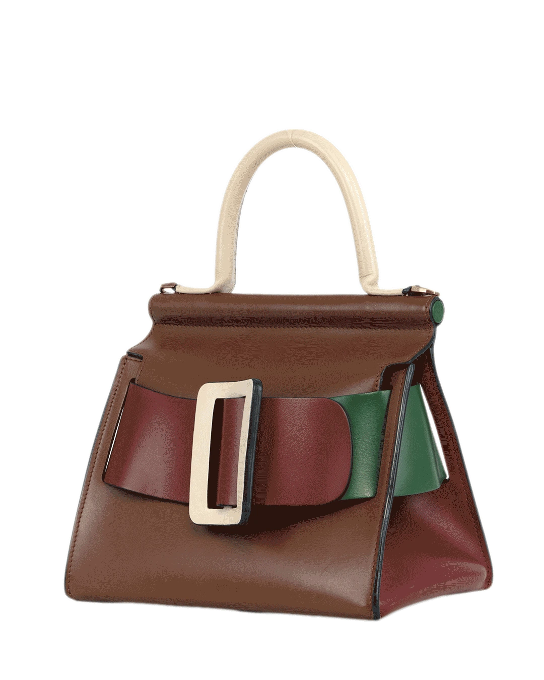 BOYY KARL 24 BROWN RED GREEN CALF GHW 1980