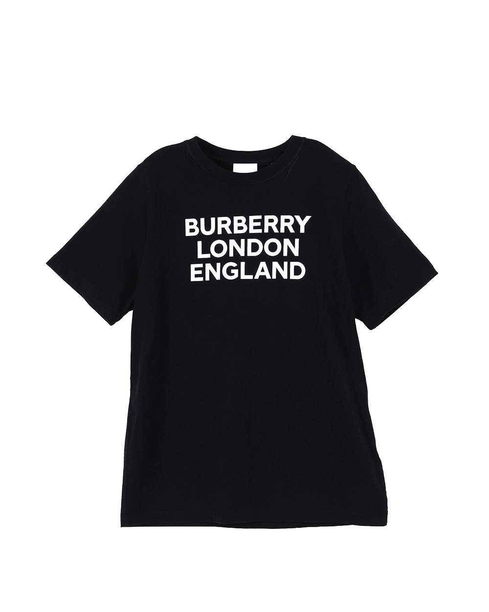 BURBERRY LONDON ENGLAND T SHIRT 160 80 BLACK COTTON 0761