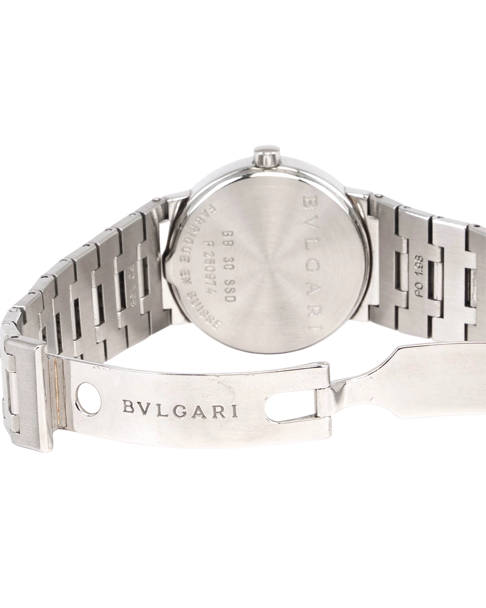 BVLGARI BVLGARI WATCH BLACK STAINLESS STEEL SHW BB 30 SSD F250974 2387