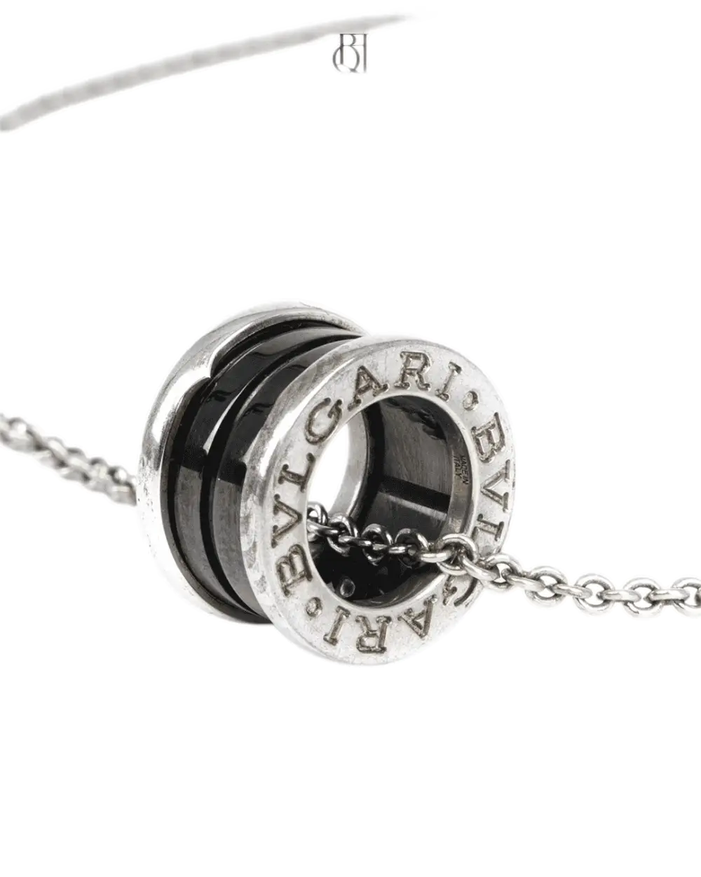 BVLGARI SAVE THE CHILDREN NECKLACE BLACK SHW 8Z2LX4 0565