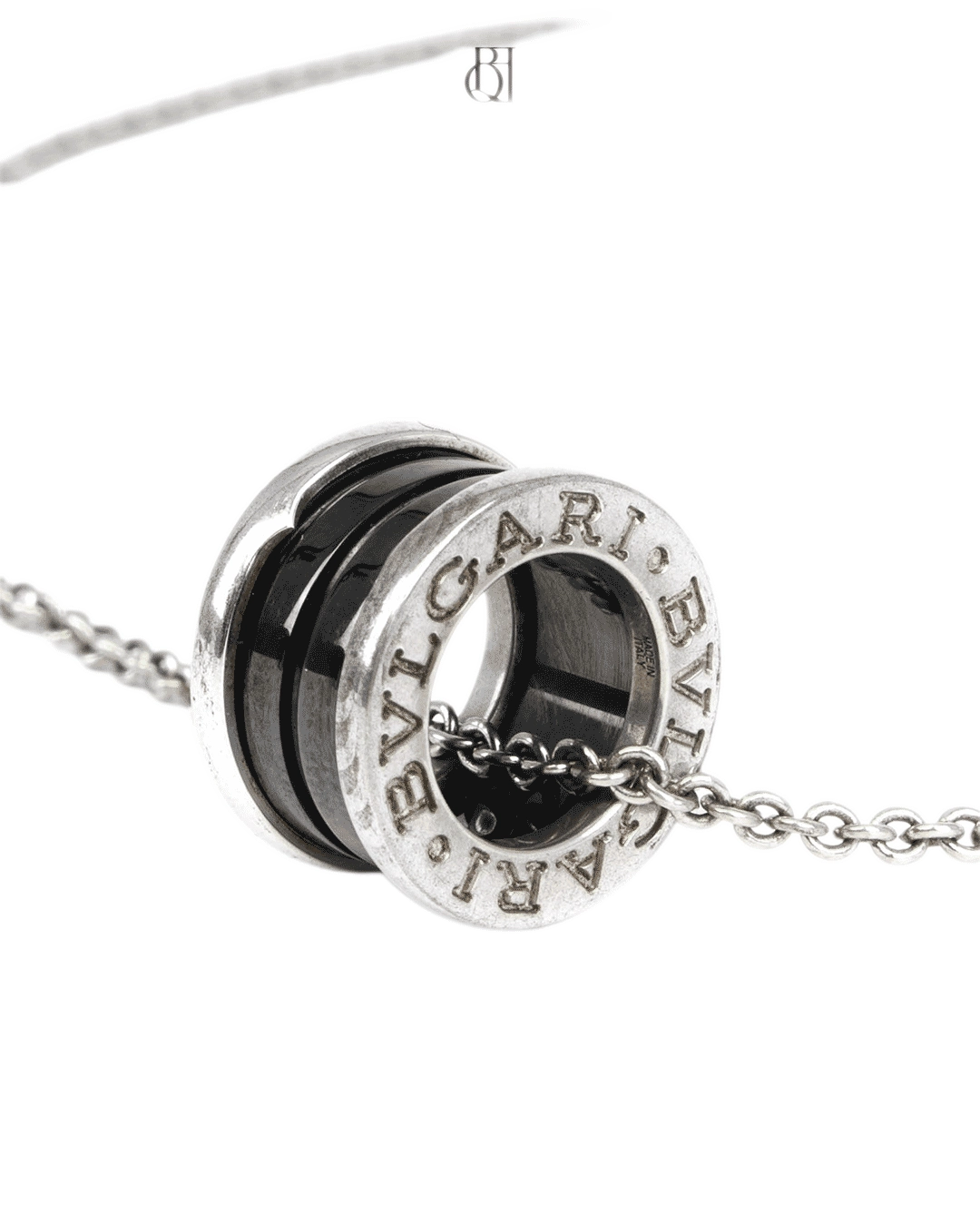 BVLGARI SAVE THE CHILDREN NECKLACE BLACK SHW 8Z2LX4 0565