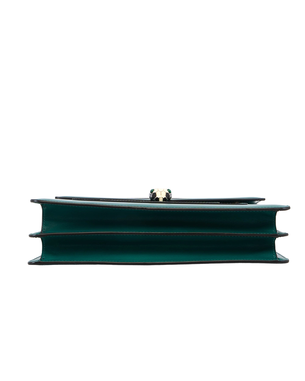 BVLGARI SERPENTI FOREVER MEDIUM GREEN CALF GHW 21826910 4653