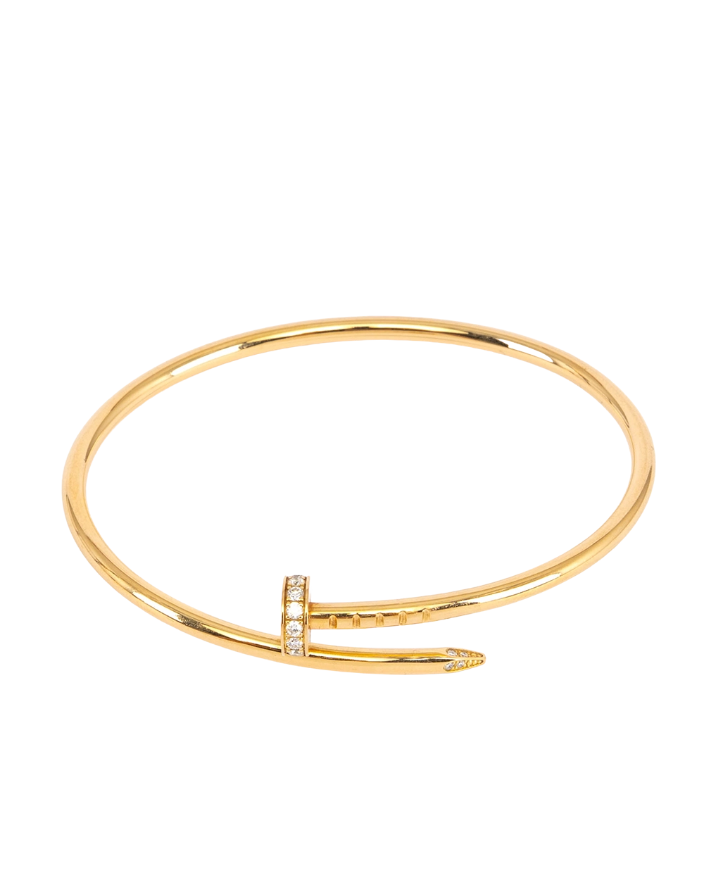 CARTIER JUSTE AN CLOU 15 DIAMOND GHW XSE825 2801