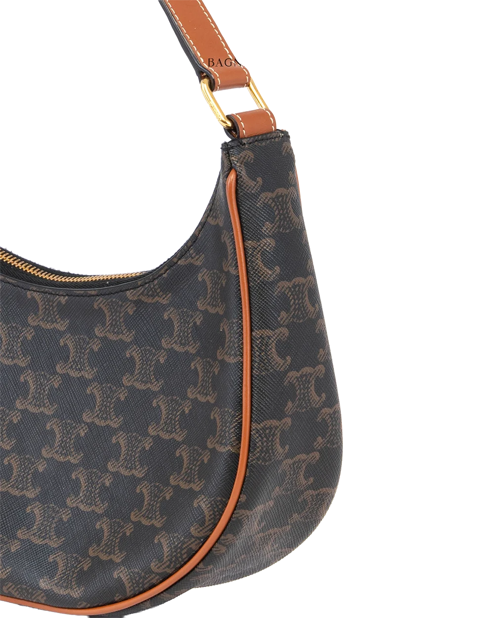 CELINE AVA MEDIUM BROW TAN CANVAS GHW W DG 3272 2954