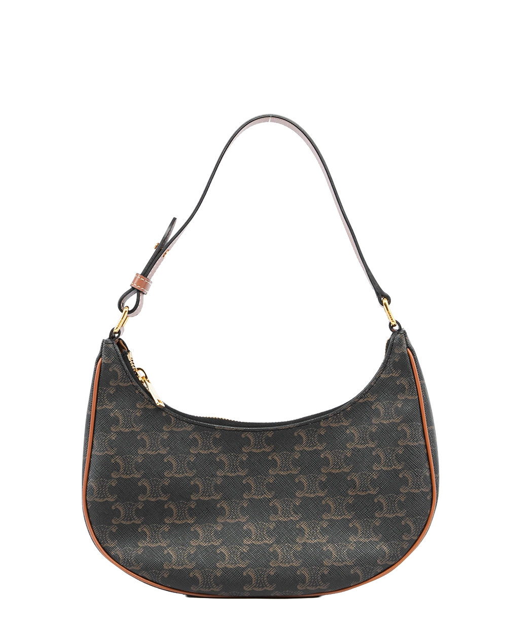 CELINE AVA MEDIUM BROWN CANVAS GHW F GA 2232 F AT 2212 0606