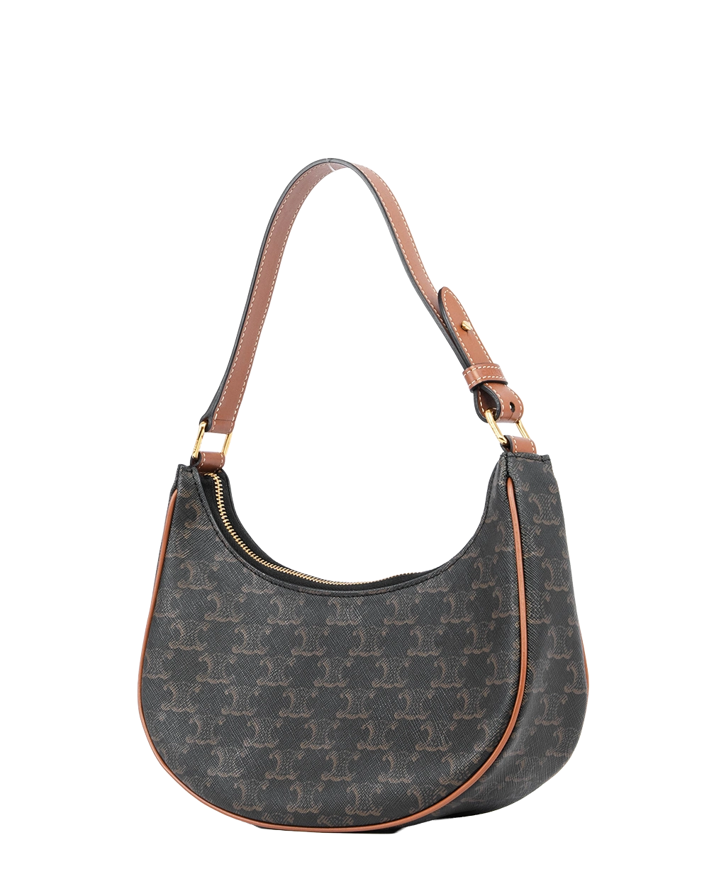 CELINE AVA MEDIUM BROWN CANVAS GHW F GA 2232 F AT 2212 0608