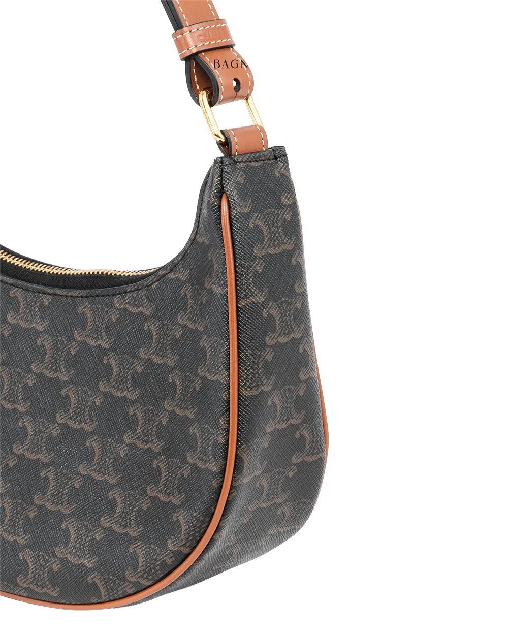 CELINE AVA MEDIUM BROWN CANVAS GHW F GA 2232 F AT 2212 0612