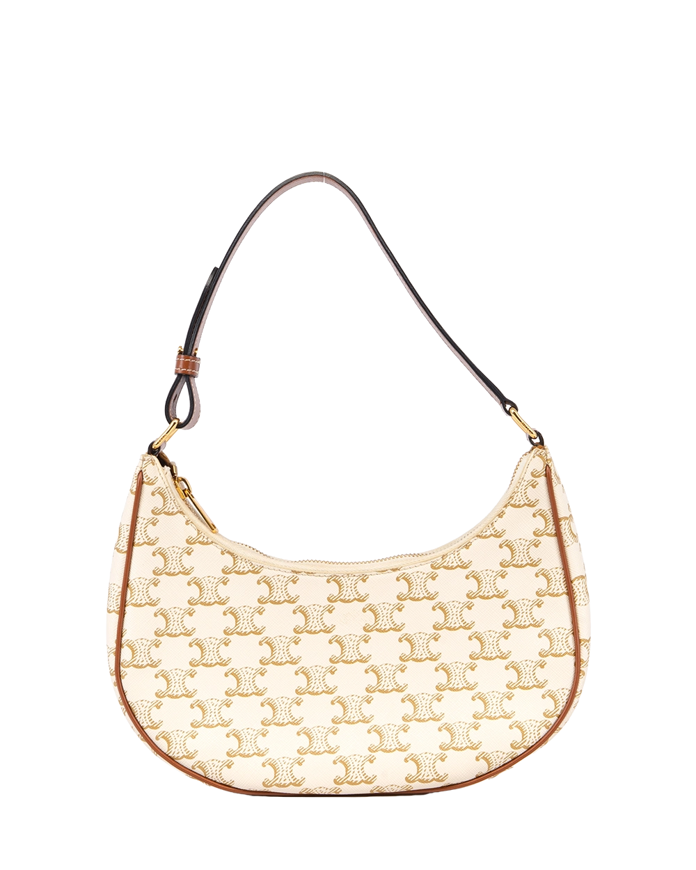 CELINE AVA MEDIUM WHITE CANVAS GHW U LM 0291 0054