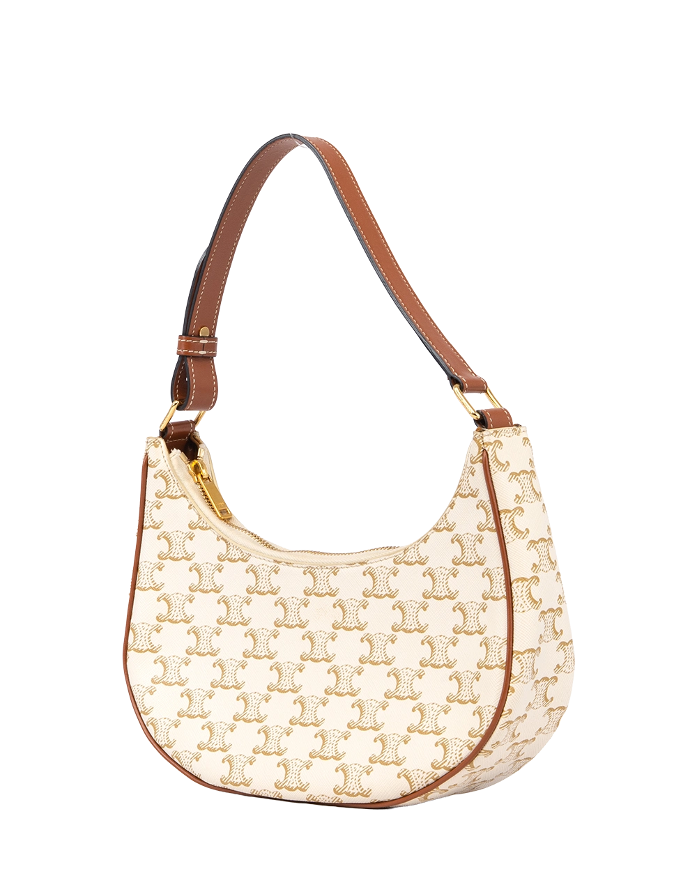 CELINE AVA MEDIUM WHITE CANVAS GHW U LM 0291 0055