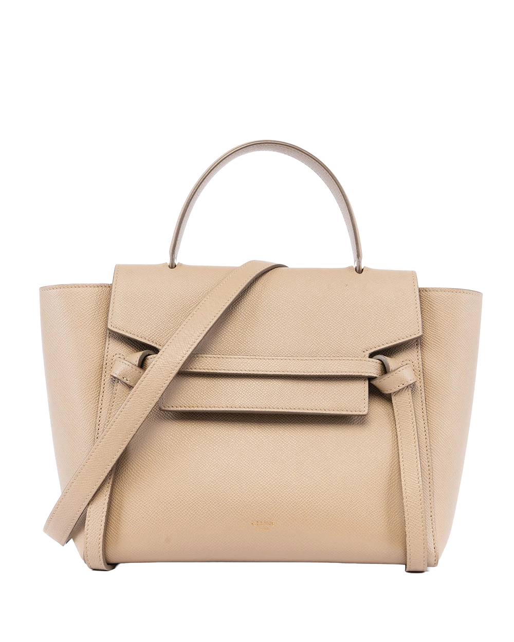 CELINE BELT BAG MICRO BROWN CANVAS GHW S AT 5210 S SL 0211 04813