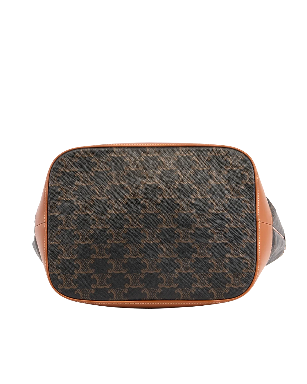 CELINE BUCKET MEDIUM BROW TAN CANVAS GHW F CU 1232 F AT 1212 2187