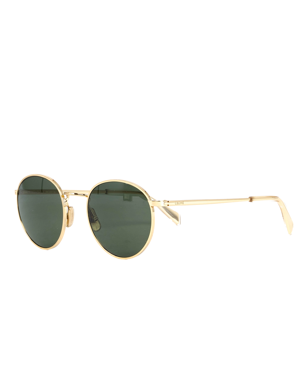 CELINE METAL FRAME 06 SUNGLASSES BLACK GHW TFB0124154 21285