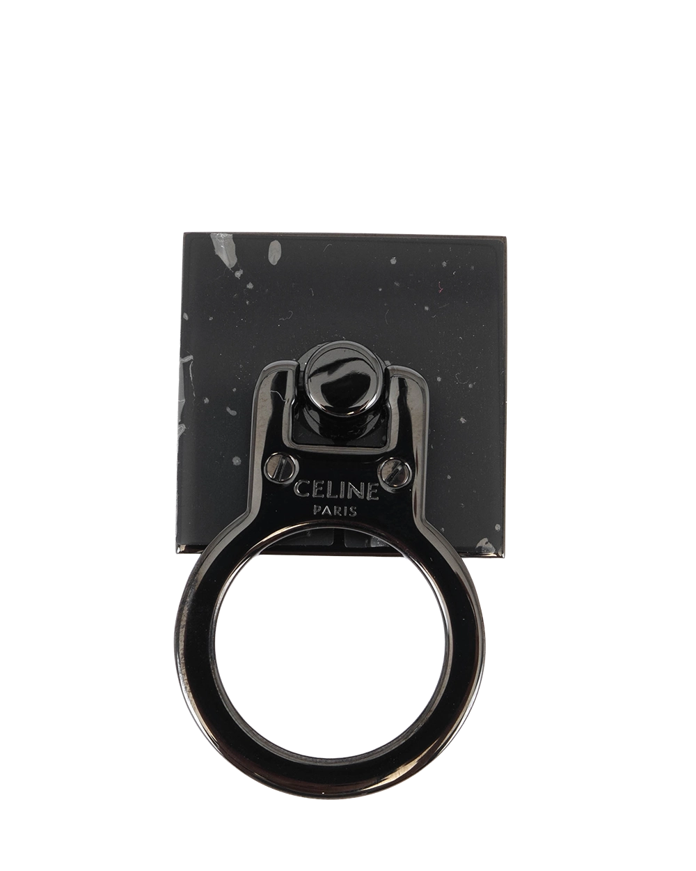 CELINE PHONE RING IN BRASS BLACK 0776
