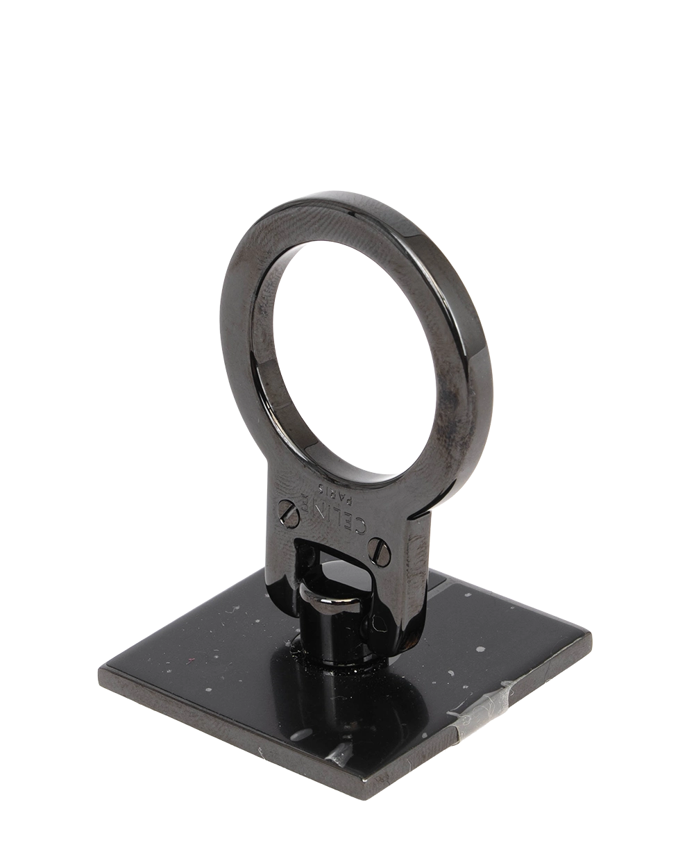 CELINE PHONE RING IN BRASS BLACK 0779