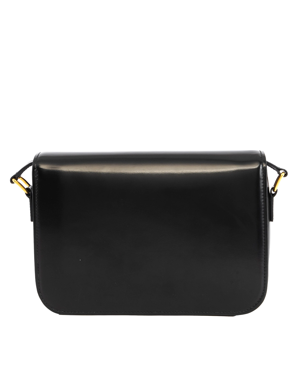 CELINE TRIOMPHE MEDIUM BLACK CALF GHW F RG 1252 2292