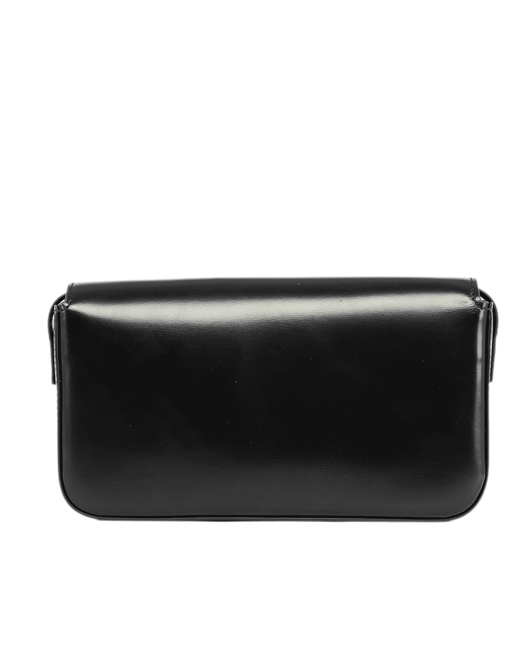CELINE TRIOMPHE SHOLDER BAG BLACK CALF GHW S LM 3291 1416