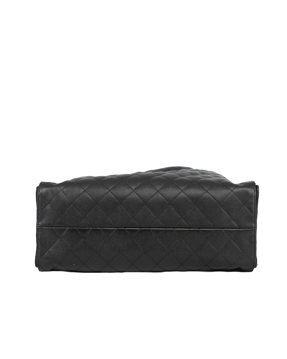 CHANEL 25 HANDBAG LARGE BLACK CAVIAR GHW XGUT5383 2411